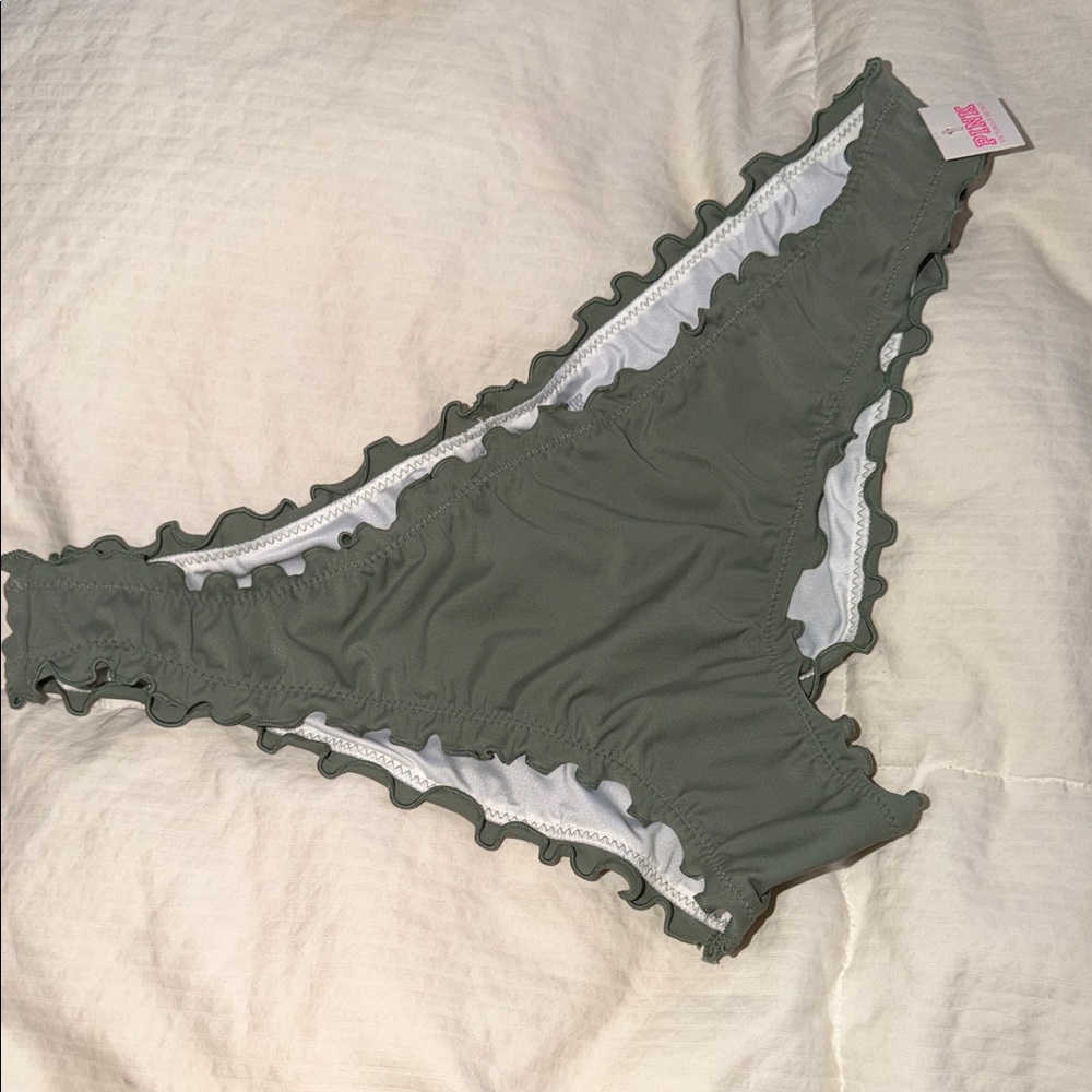 Victoria's Secret Olive Green Bikini Bottom